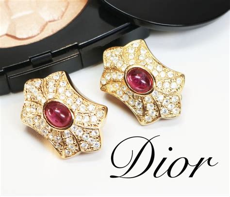 christian dior clip earrings|christian dior clip earrings germany.